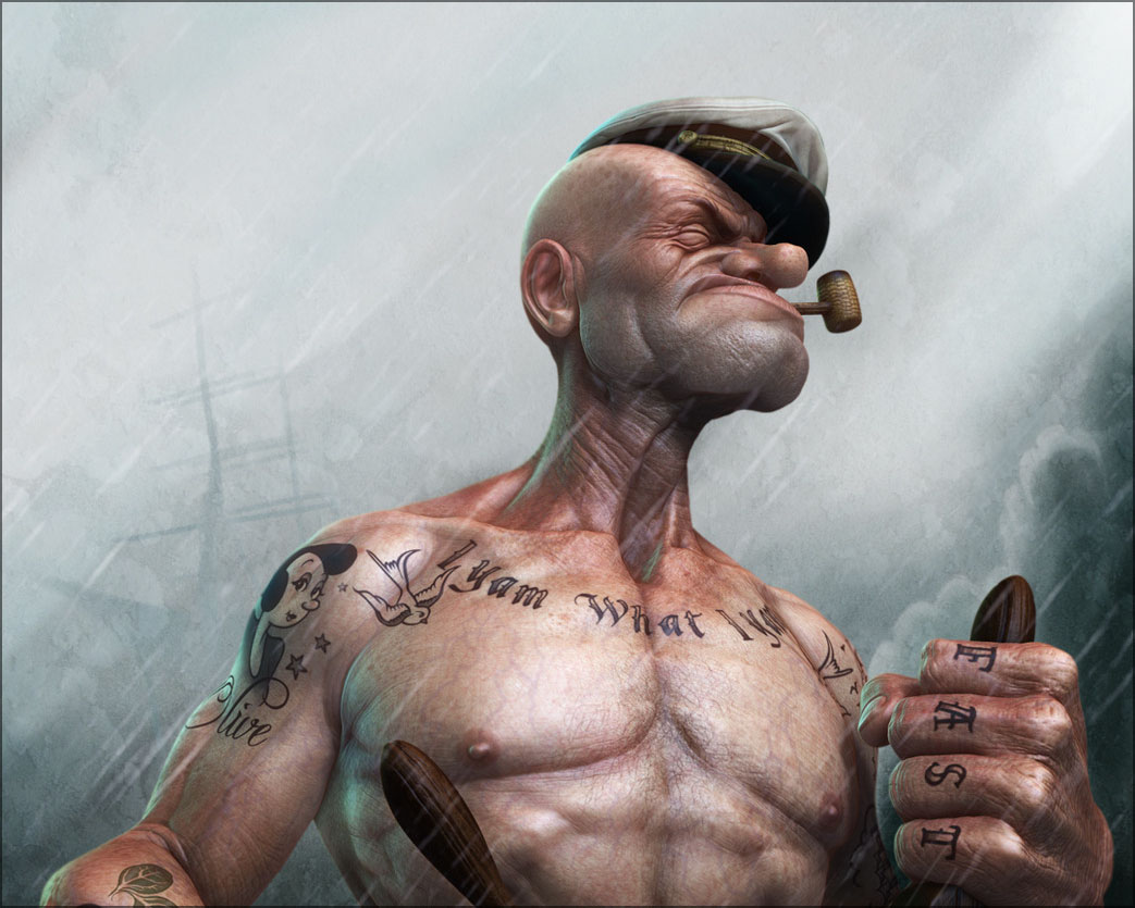 Mornar Popaj 3D – Lee Romao