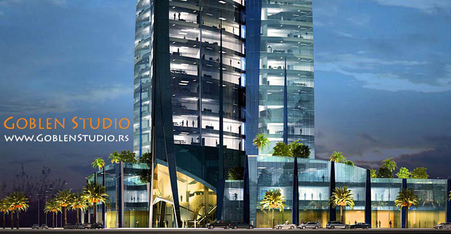 3D architectural visualization demoreel, Goblen studio