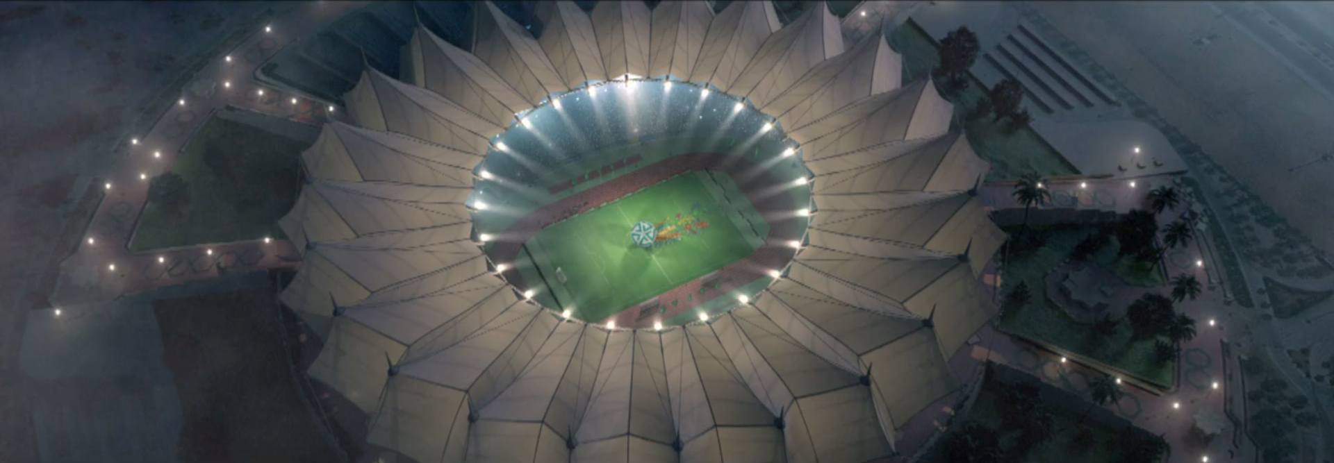OPEN STUDIO – Crowd VFX for ALJ League TVC