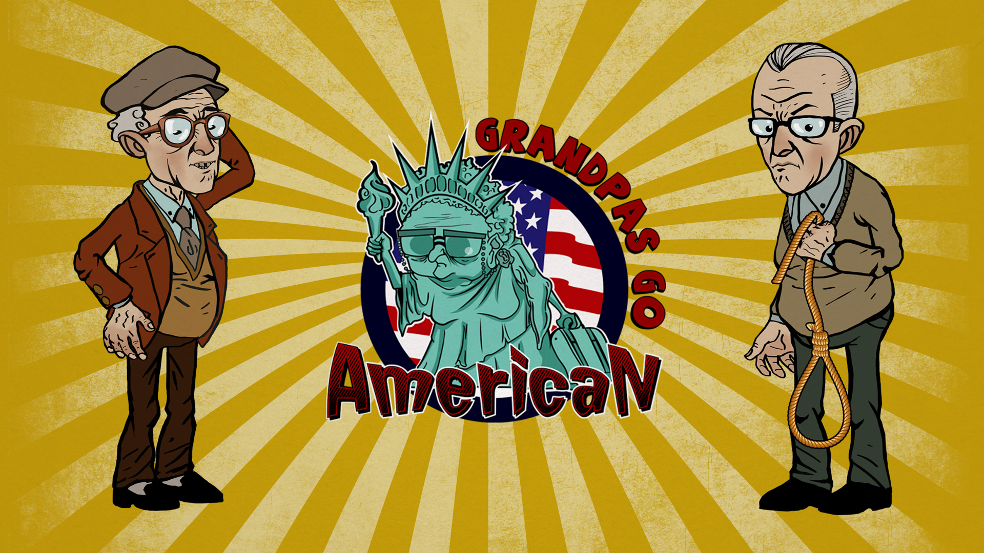 Granpas Go American, Animirana Serija