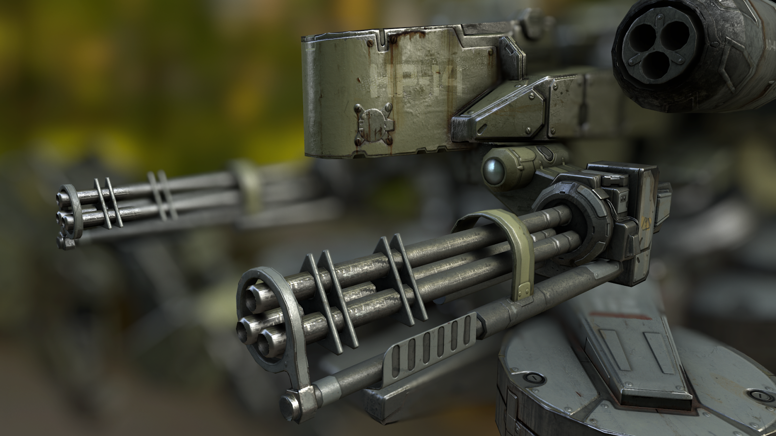 Josip Vrandečić – GAME ART – ARMOURED MOBILE UNIT