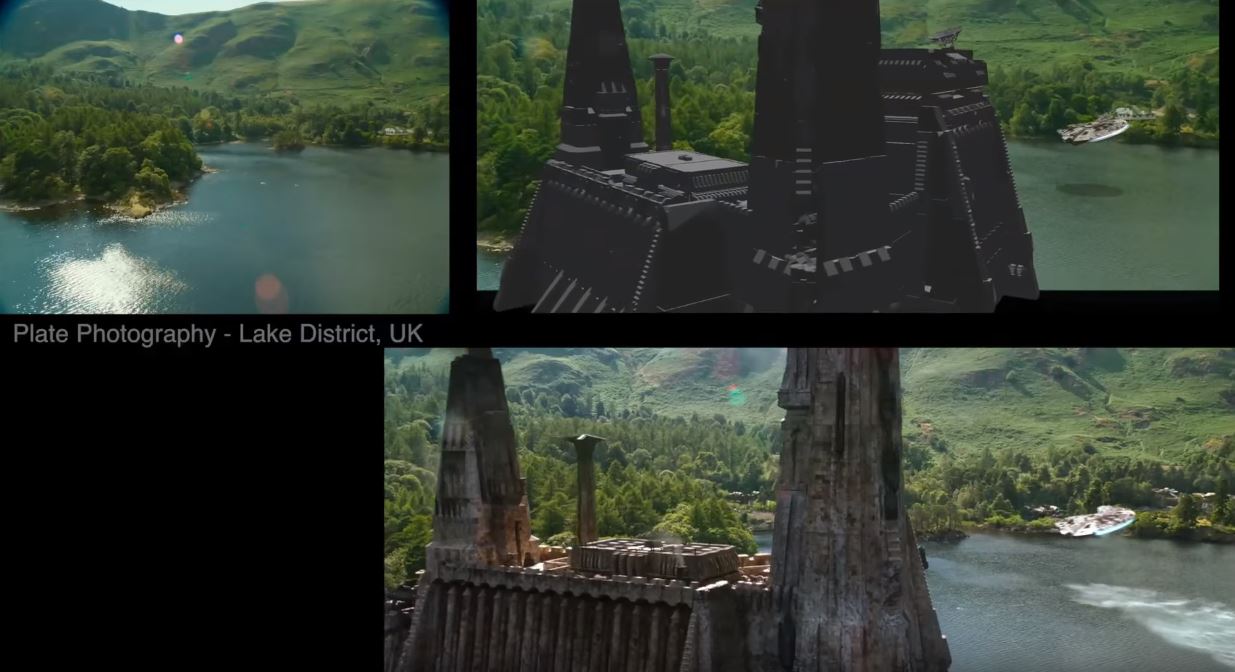 VFX Before and After: Star Wars: The Force Awakens