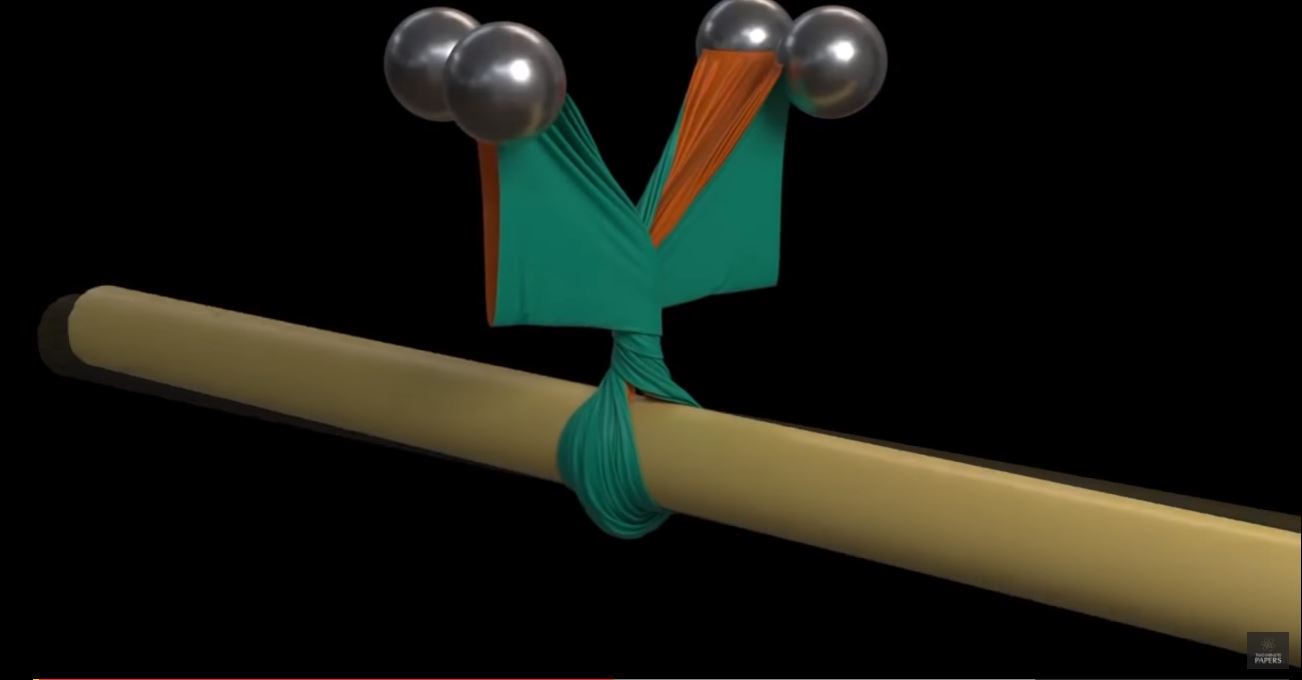 Elastoplastic Hair and Cloth Simulations
