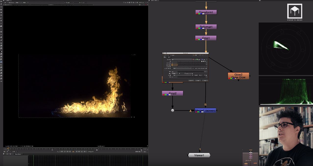 Fire Glows Tutorial by Hugo Guerra