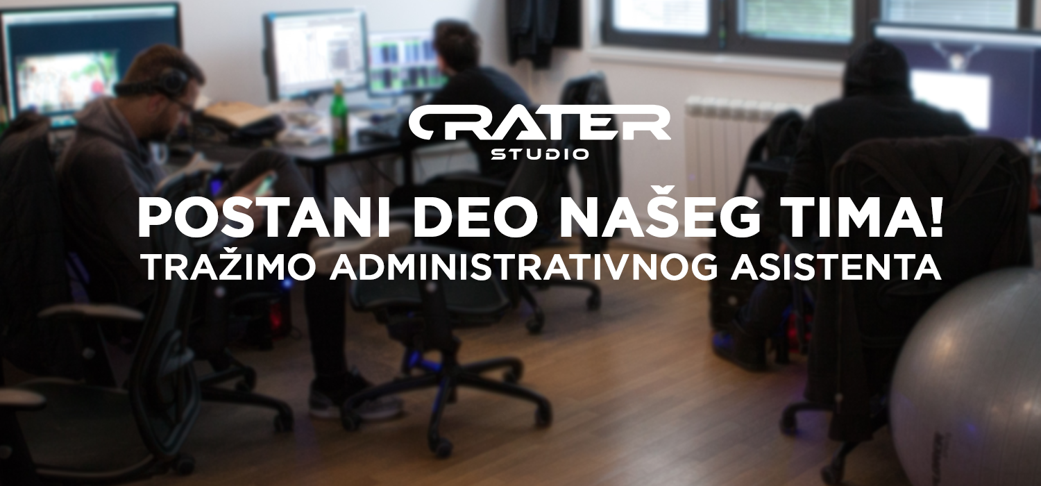 Crater Studio traži pojačanje u svom administrativnom timu