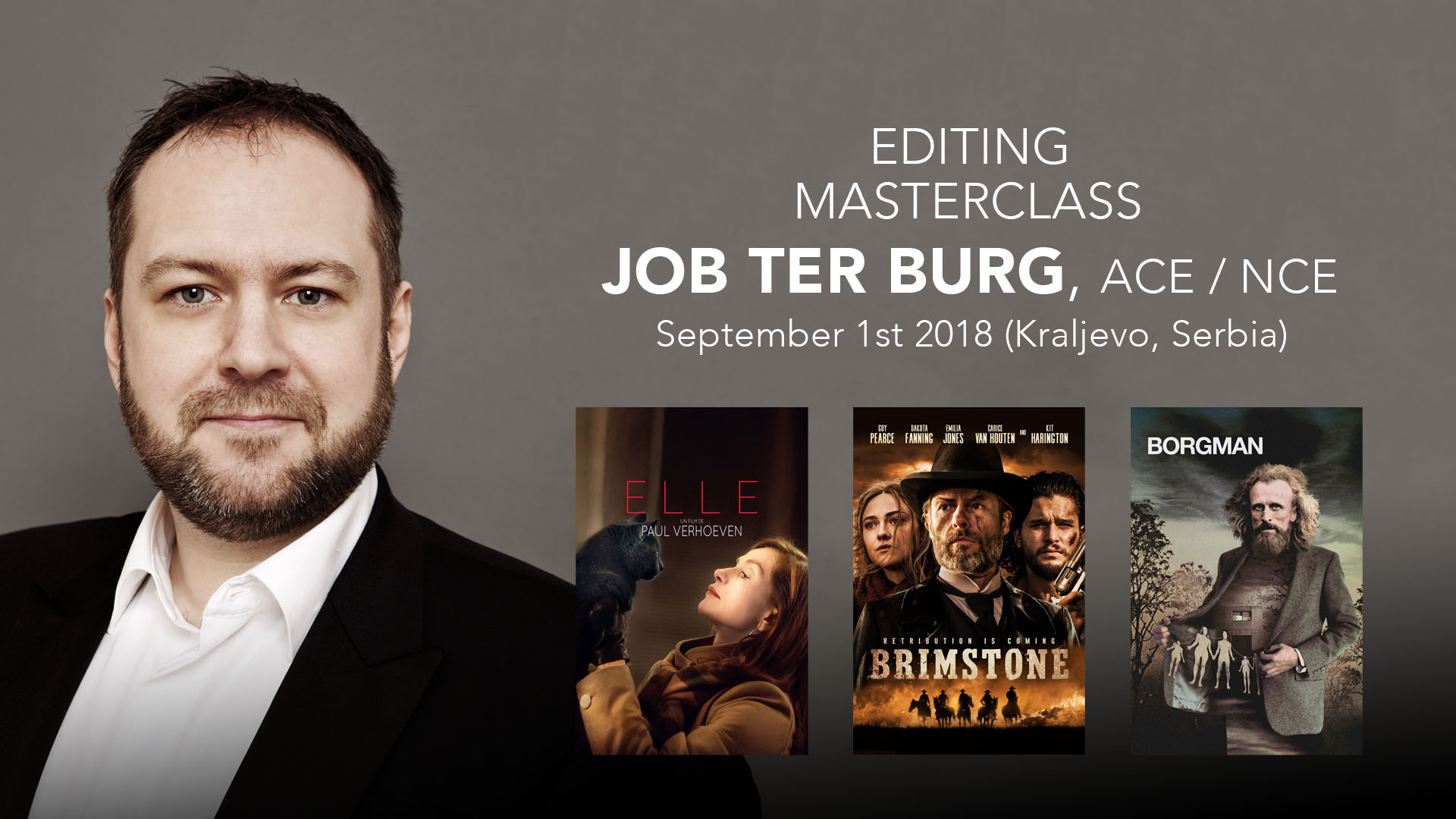 Besplatan masterclass Job ter Burga na Kraljevskom filmskom festivalu
