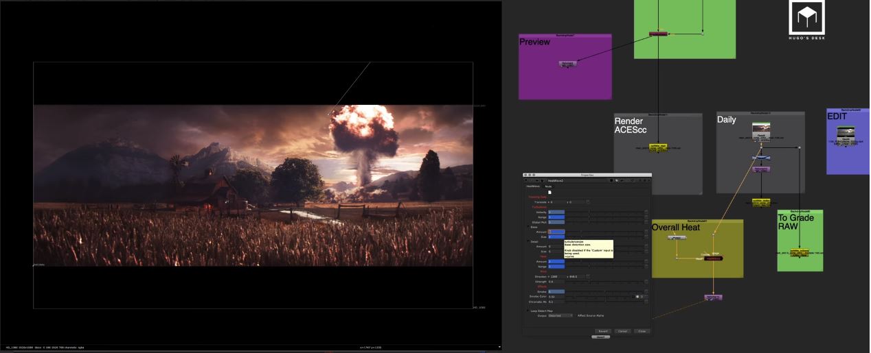 Far Cry New Dawn Teaser – Speed Compositing in Foundry Nuke by Hugo Guerra
