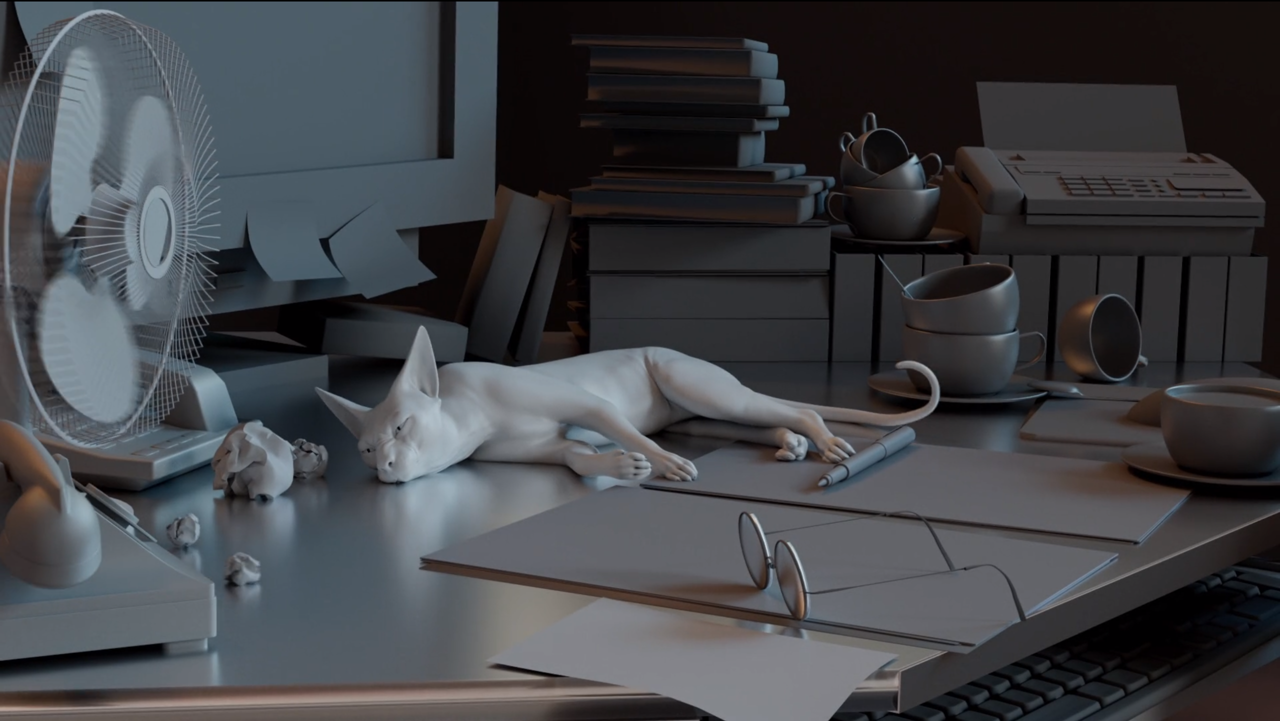 Cat Animation Test – Dragana Mandic